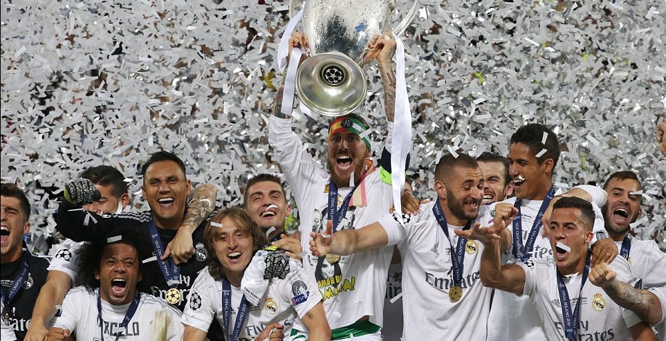 تتويج ريال مدريد بلقب دوري الابطال