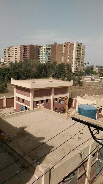 جانب من محطة الصرف