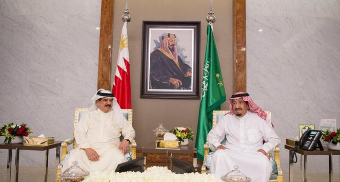 مباحثات الملك سلمان ونظيره البحريني