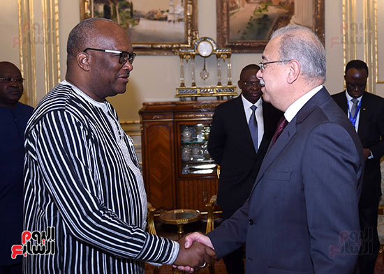 شريف اسماعيل ورئيس وزراء بوركينا فاسو (1)