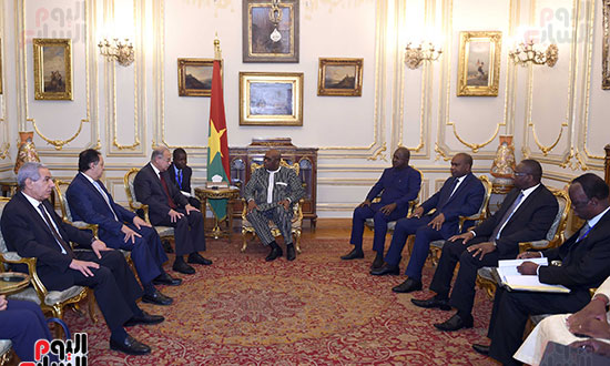 شريف اسماعيل ورئيس وزراء بوركينا فاسو (4)