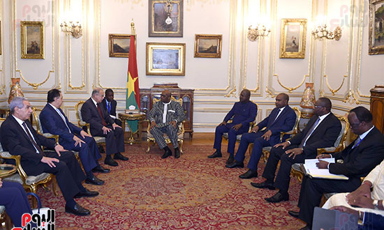 شريف اسماعيل ورئيس وزراء بوركينا فاسو (3)