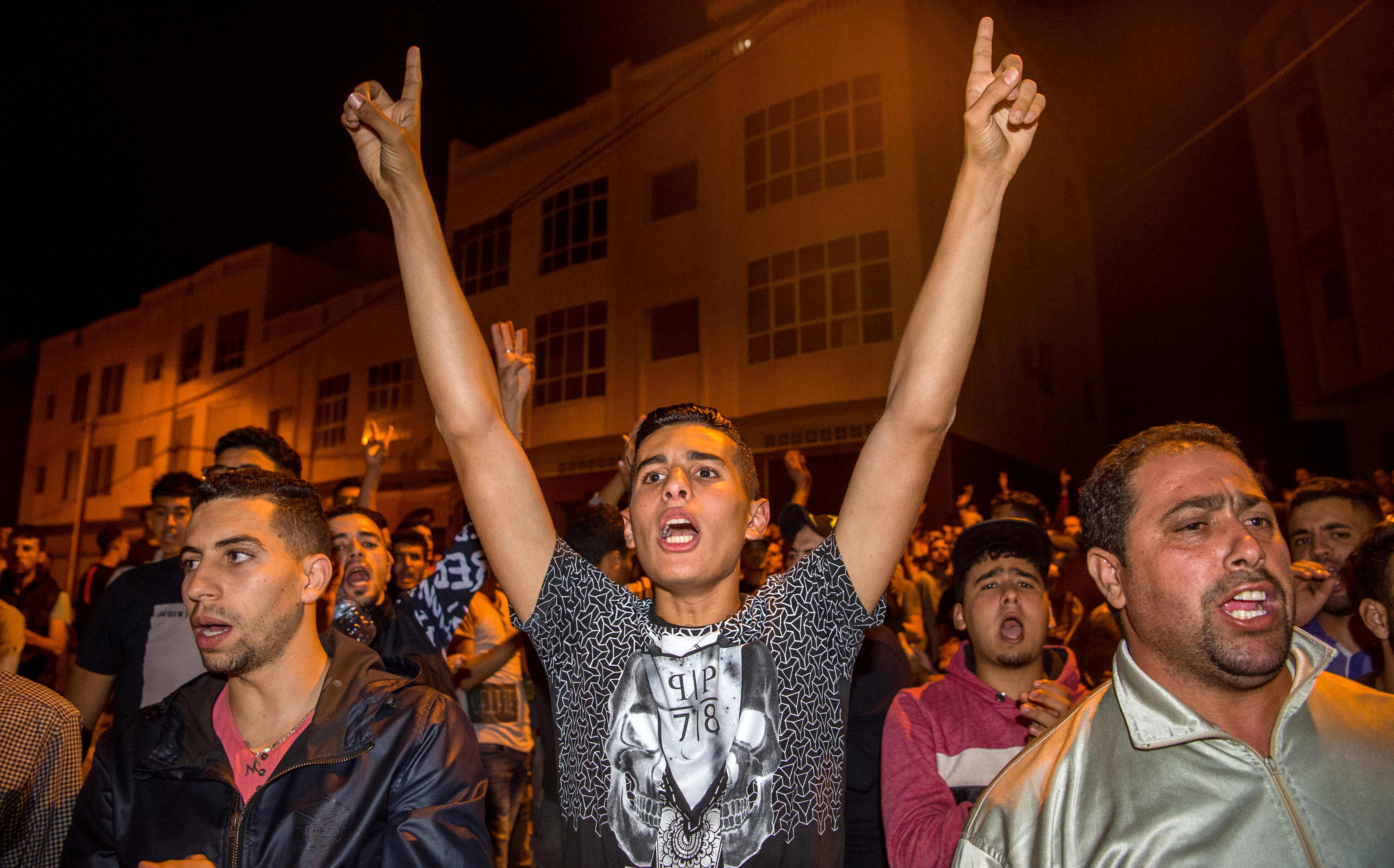 تجدد الاحتجاجات فى المغرب