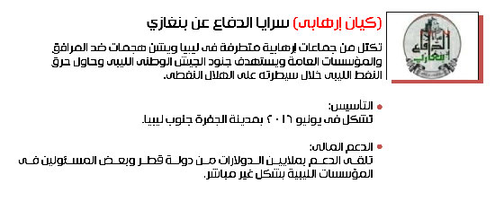 6.سرايا الدفاع عن بنغازي - ليبيا