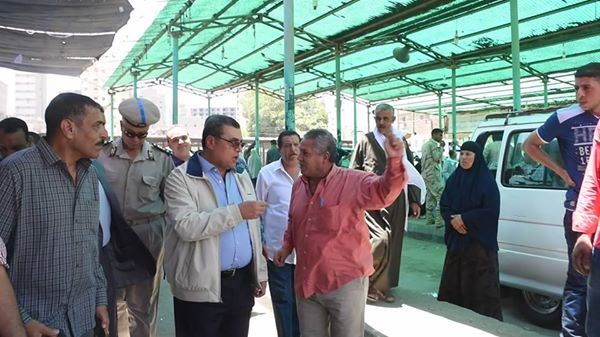 محافظ الفيوم يتفقد المواقف محافظ الفيوم يتفقد المواقف