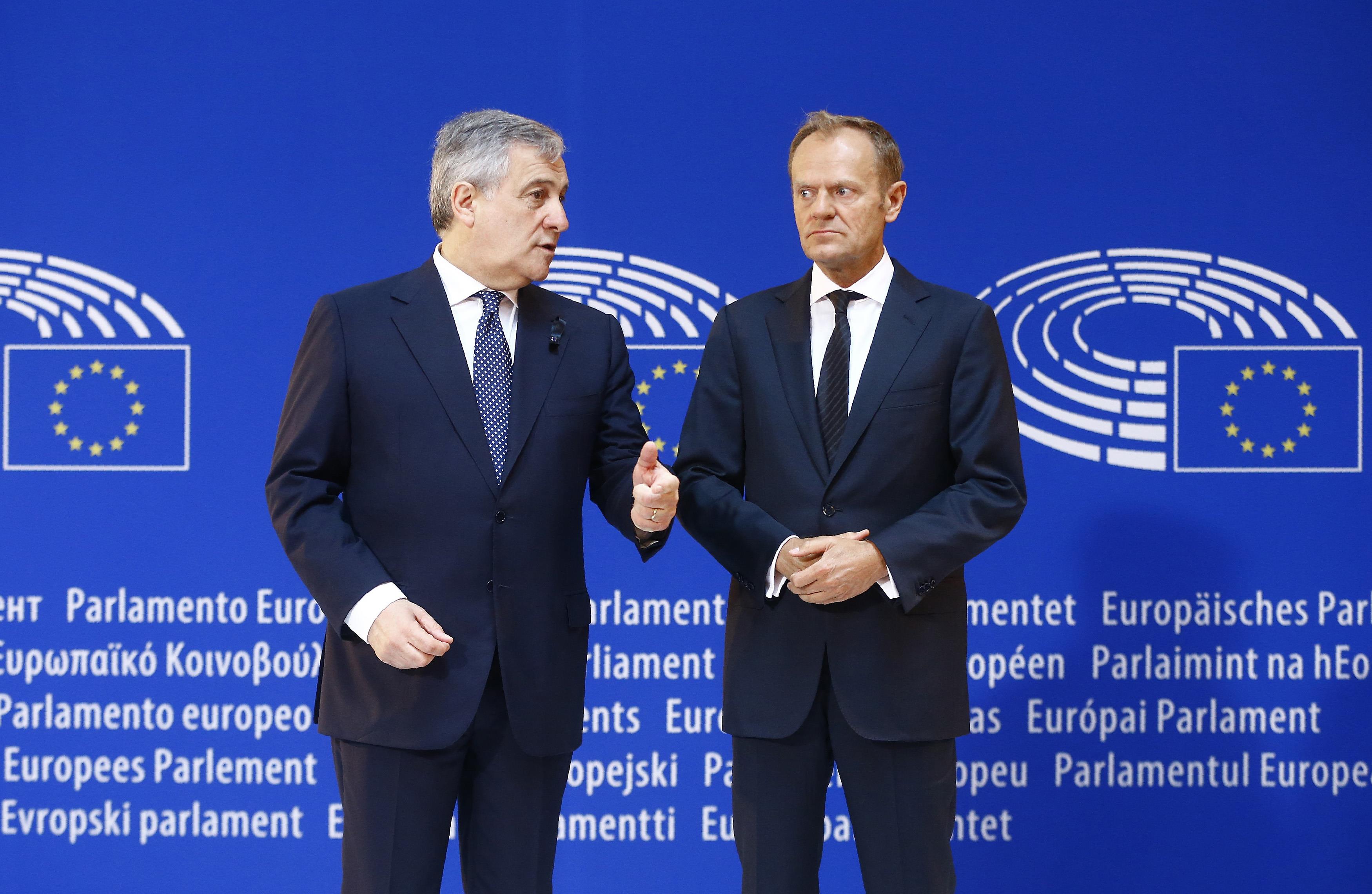 رئيس المجلس الأوروبى ورئيس البرلمان الأوروبى