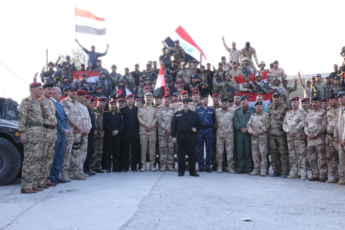 رئيس الوزراء العراقى يعلن القضاء على داعش فى الموصل