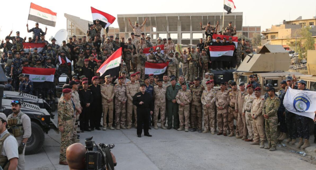 اعلان النصر في الموصل