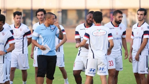 تدريب لاعبى الزمالك فى الموسم الحالى