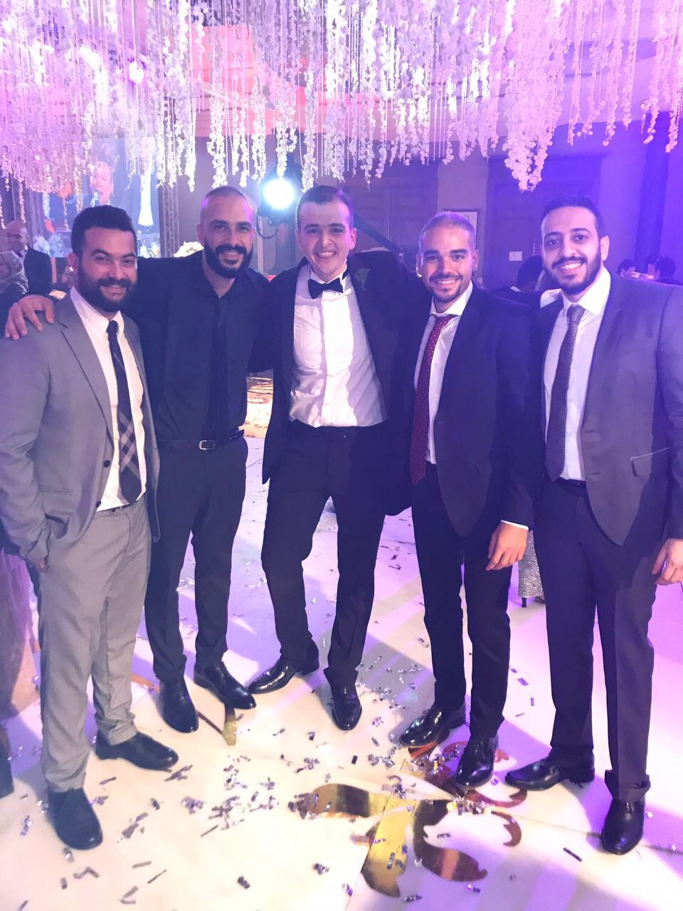 حفل زفاف محمد نجل وكيل محافظ البنك المركزى المصرى