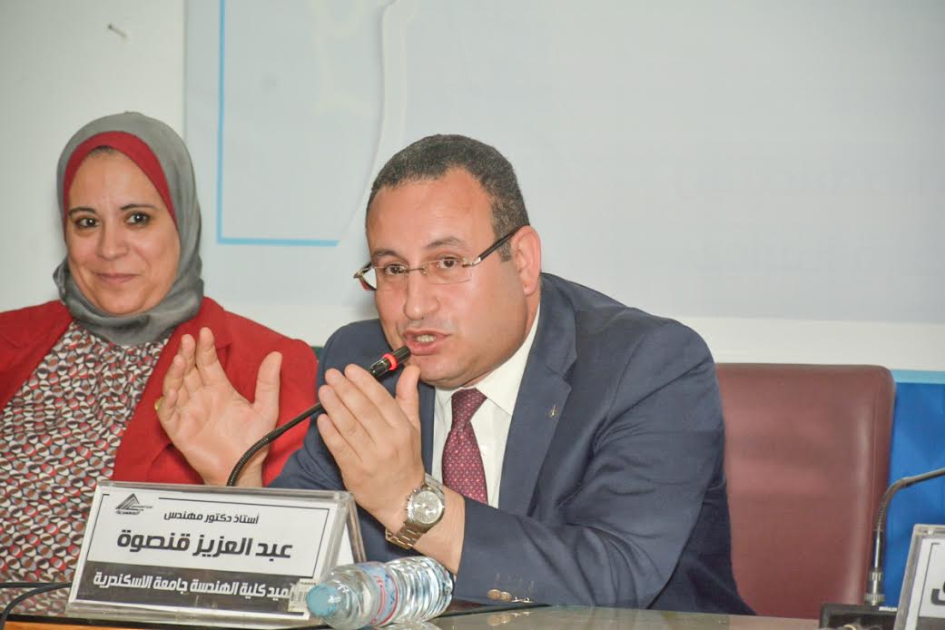 تكريم الشعبة الهندسية وجامعة الإسكندرية تكريم الشعبة الهندسية وجامعة الإسكندرية