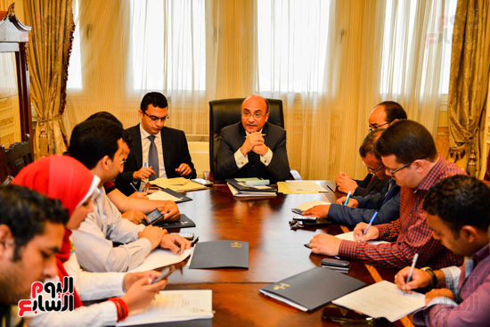 مؤتمر صحفي للوزير عمر مروان بمجلس النواب  (6)