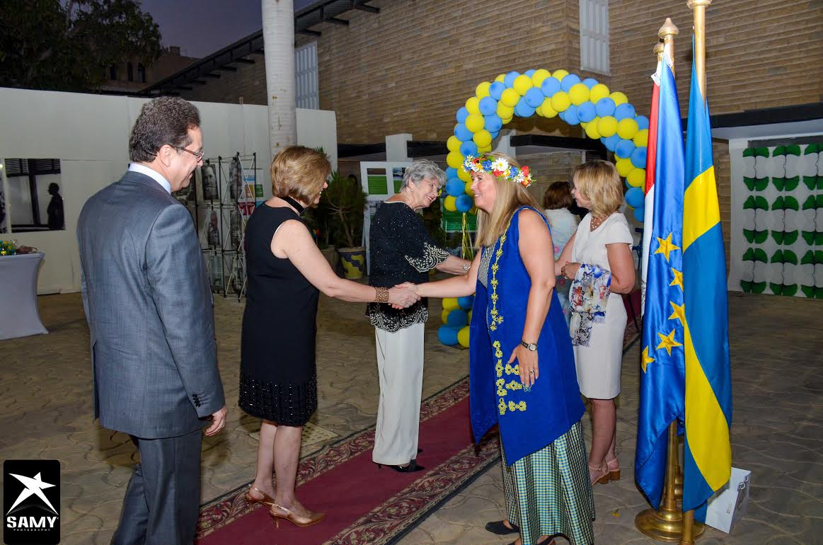 احتفالات سفارة السويد