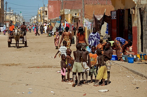 الأطفال فى السنغال