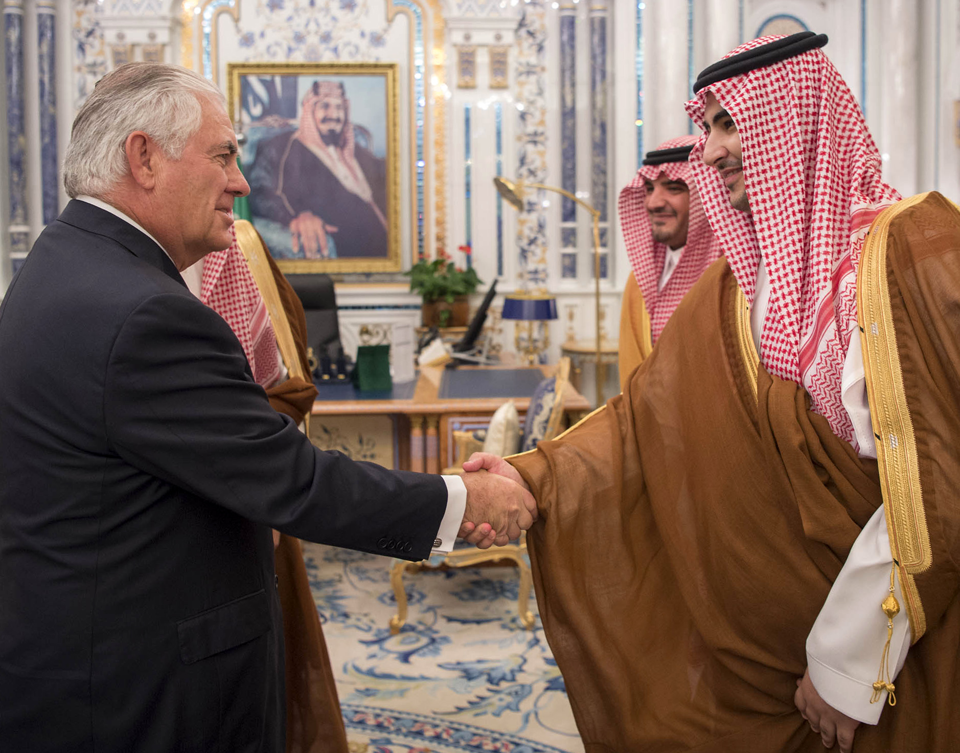 زيارة وزير خارجية الولايات المتحدة الأمريكية إلى السعودية
