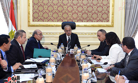 اجتماع رئيس الوزراء ووزير الزراعه (2)