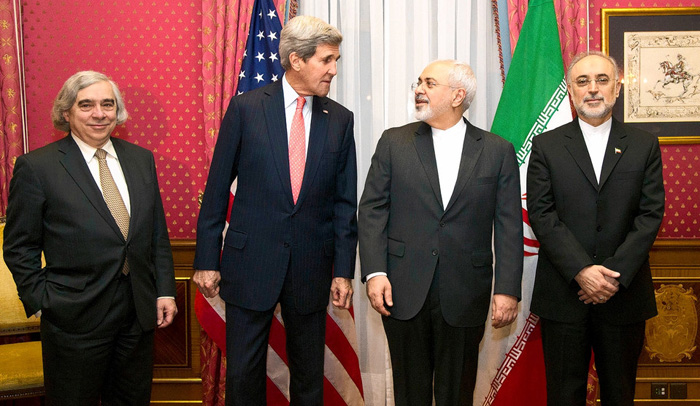 لقطة من مباحثات إيران وأمريكا حول الاتفاق النووى