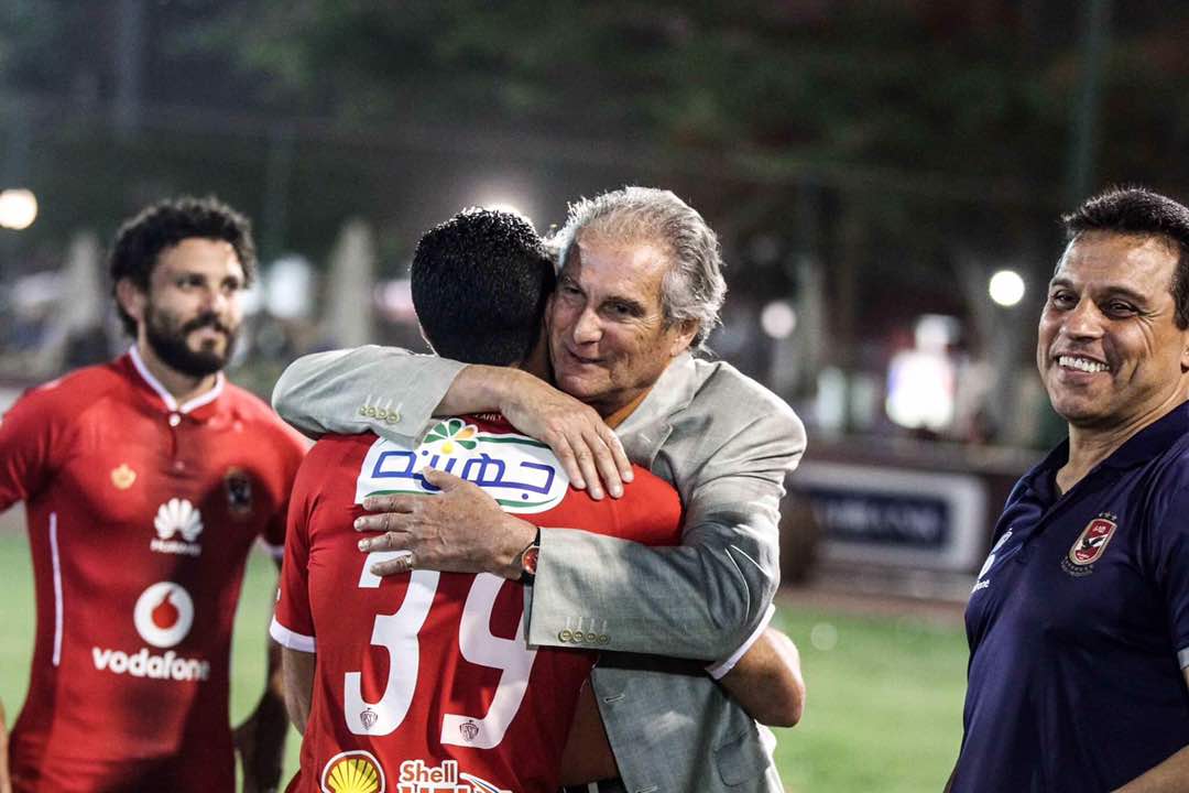 جوزيه يهنأ نجوم الاهلى