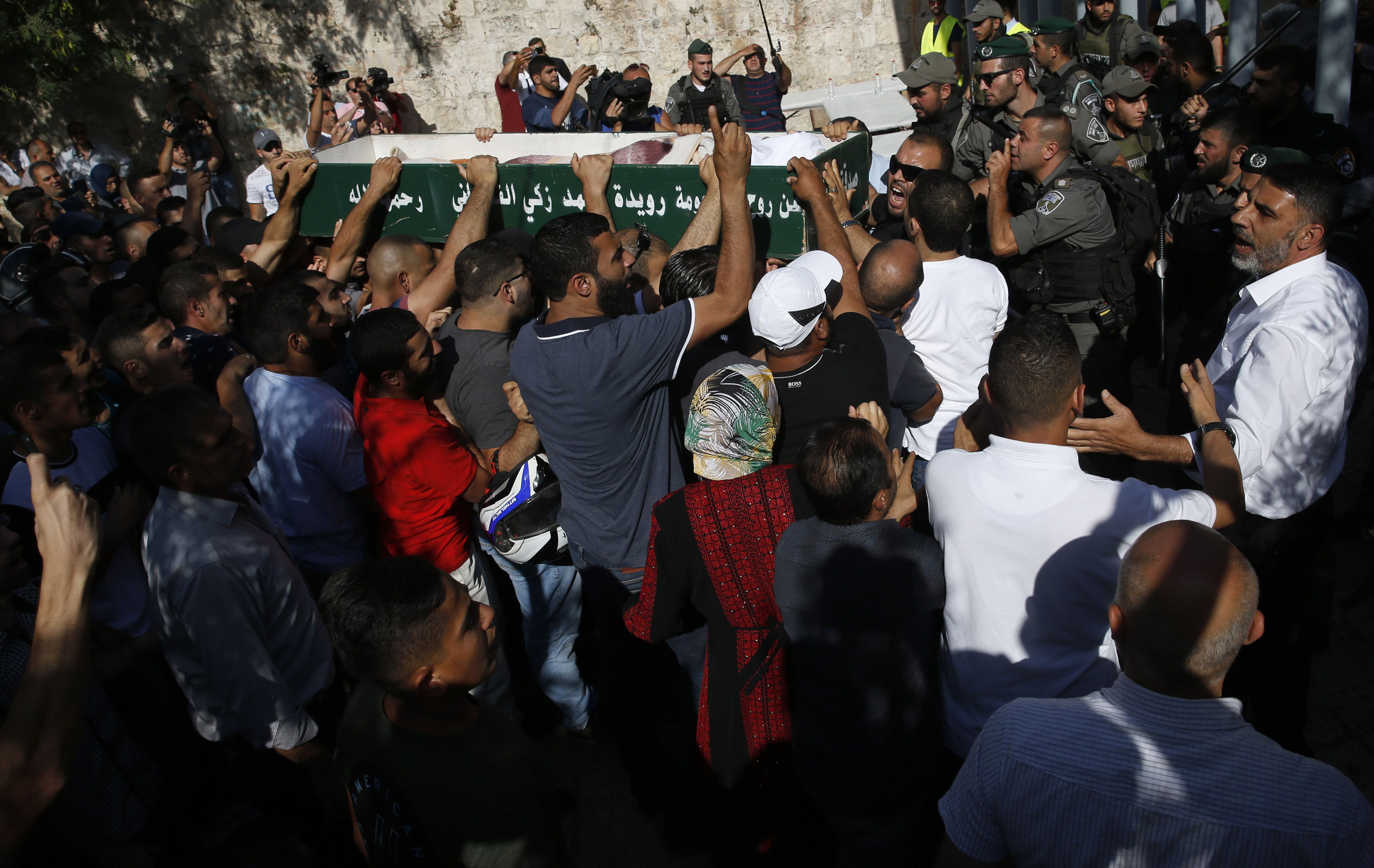 جنازة فى فلسطين