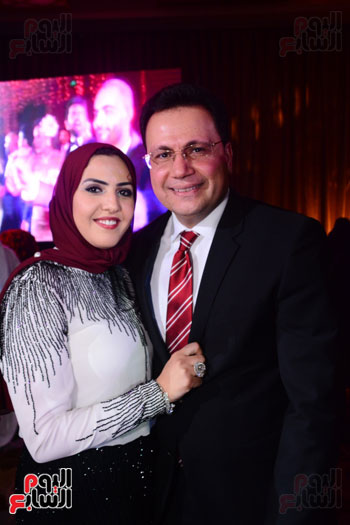 الموسيقار أمير عبد المجيد يحتفل بزفاف ابنته على الإعلامى أحمد الطاهرى (10)