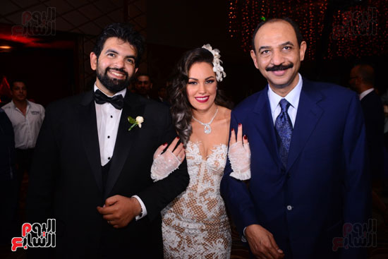 الموسيقار أمير عبد المجيد يحتفل بزفاف ابنته على الإعلامى أحمد الطاهرى (13)