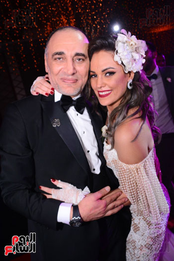 الموسيقار أمير عبد المجيد يحتفل بزفاف ابنته على الإعلامى أحمد الطاهرى (67)