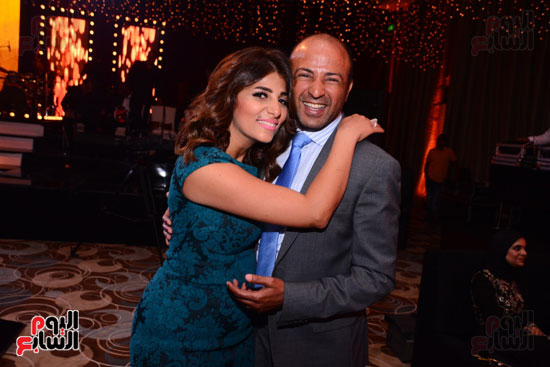 الموسيقار أمير عبد المجيد يحتفل بزفاف ابنته على الإعلامى أحمد الطاهرى (27)