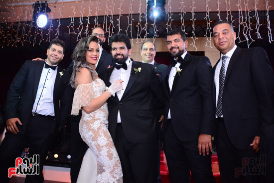 الموسيقار أمير عبد المجيد يحتفل بزفاف ابنته على الإعلامى أحمد الطاهرى (49)