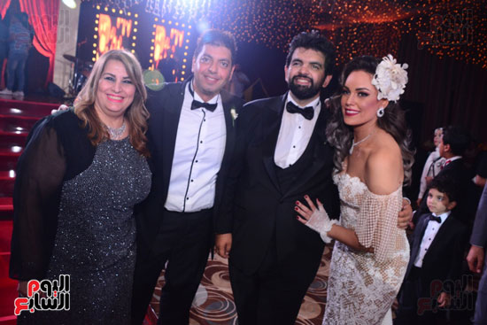 الموسيقار أمير عبد المجيد يحتفل بزفاف ابنته على الإعلامى أحمد الطاهرى (24)
