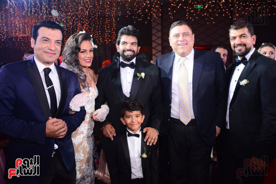 الموسيقار أمير عبد المجيد يحتفل بزفاف ابنته على الإعلامى أحمد الطاهرى (2)