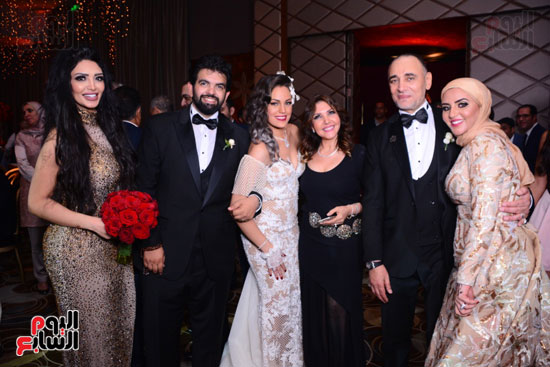 الموسيقار أمير عبد المجيد يحتفل بزفاف ابنته على الإعلامى أحمد الطاهرى (15)