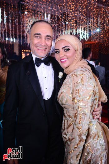الموسيقار أمير عبد المجيد يحتفل بزفاف ابنته على الإعلامى أحمد الطاهرى (14)