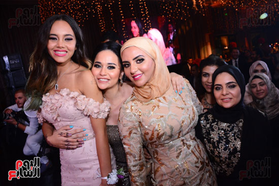 الموسيقار أمير عبد المجيد يحتفل بزفاف ابنته على الإعلامى أحمد الطاهرى (41)