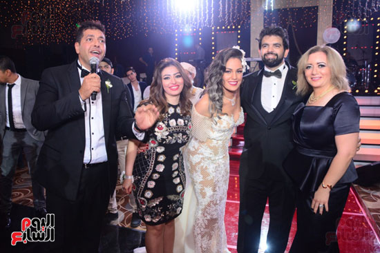 الموسيقار أمير عبد المجيد يحتفل بزفاف ابنته على الإعلامى أحمد الطاهرى (20)