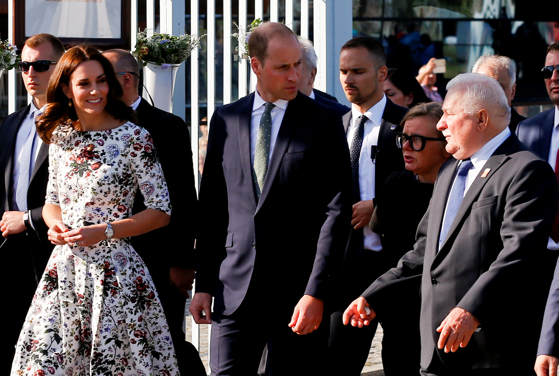 زيارة الأمير وليام وزوجته إلى مركز التضامن الأوروبي فى غدانسك
