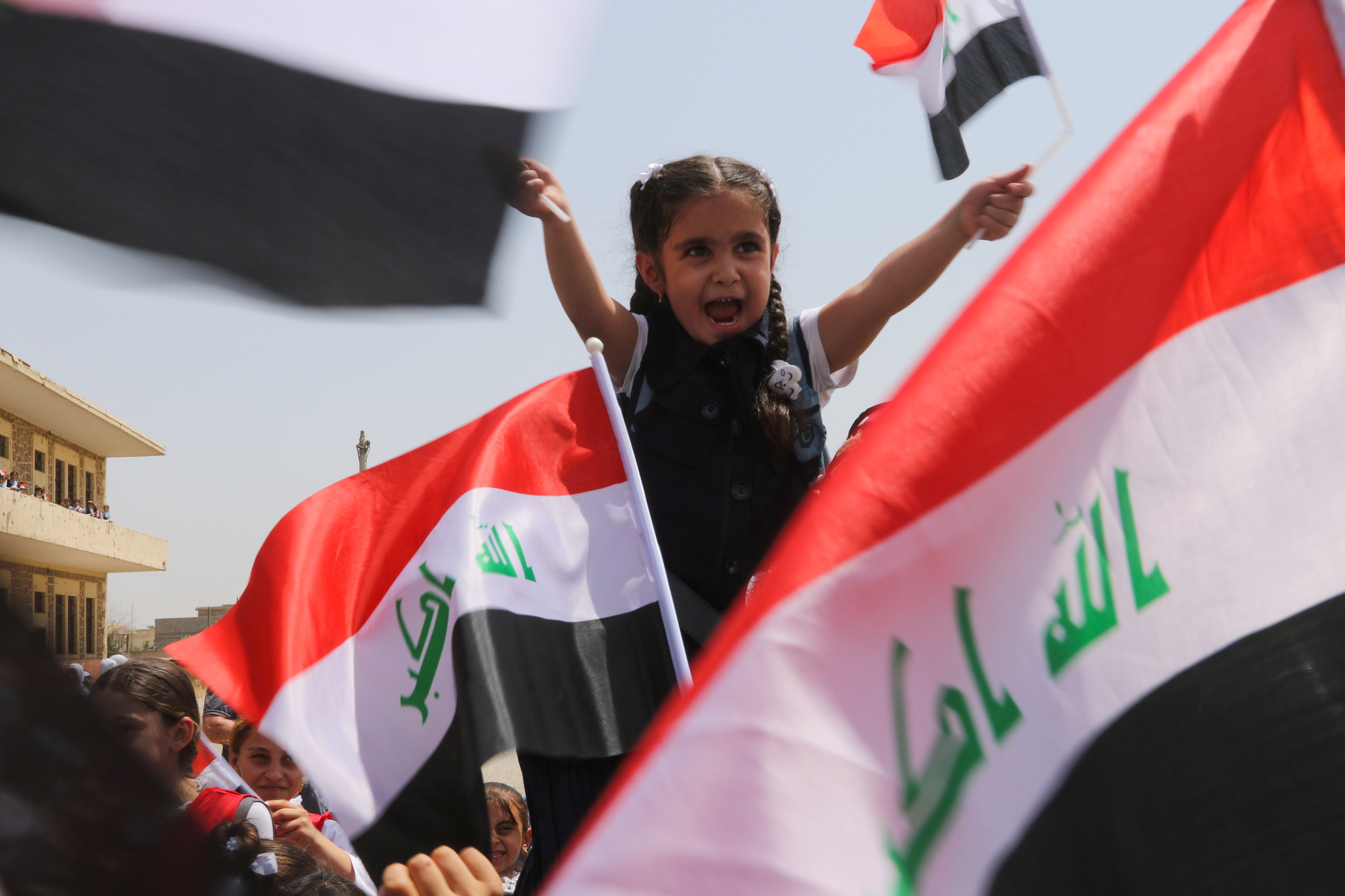 طفلة عراقية