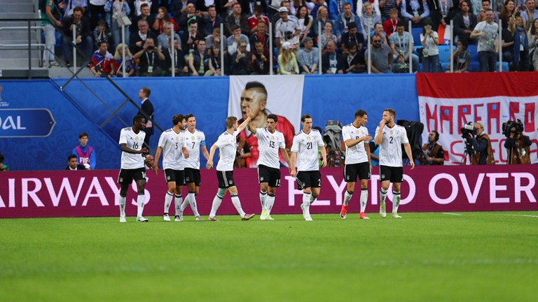 فرحة المنتخب الألمانى