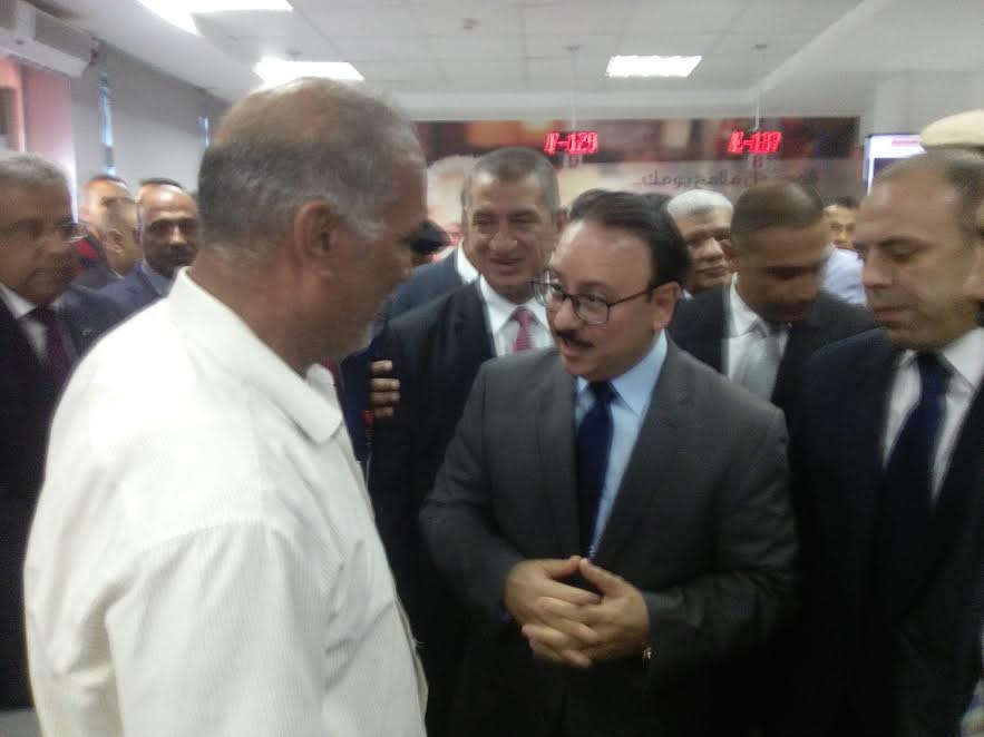 وزير الاتصالات يتفقد سنترال كفر الشيخ