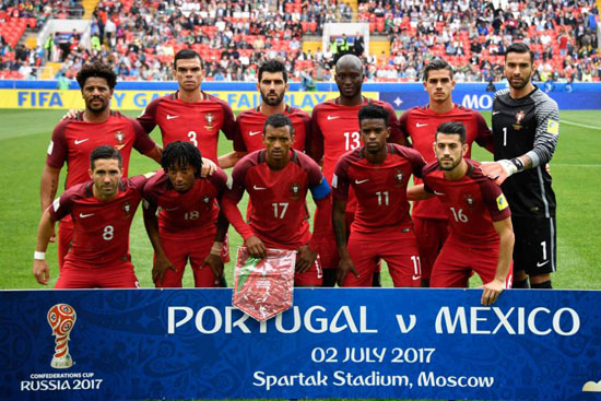 منتخب-البرتغال-قبل-مباراة-المكسيك