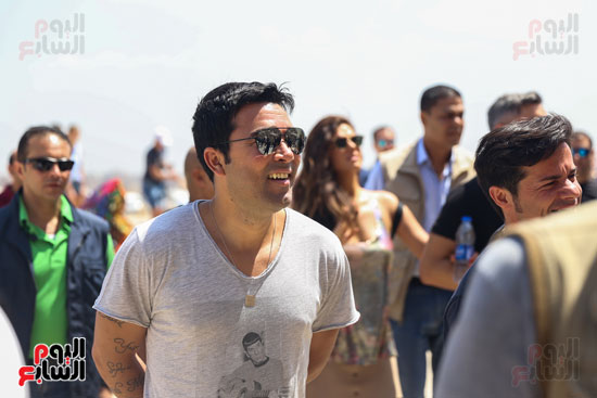 روبرتو كارلوس ونجوم منتخب البرازيل فى زيارة خاصة للأهرامات (18)