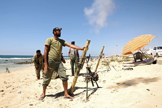عمليات تطهير بنغازى من المتشددين