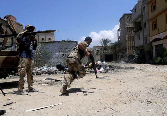 عمليات الجيش الليبى فى بنغازى
