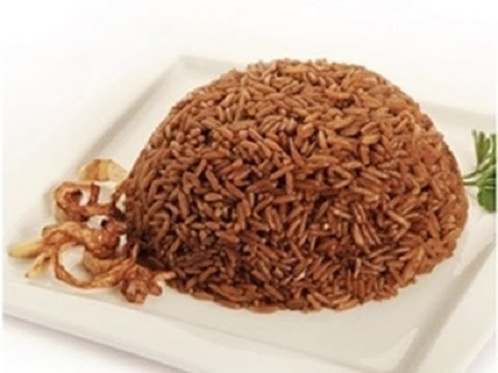 الأرز البنى