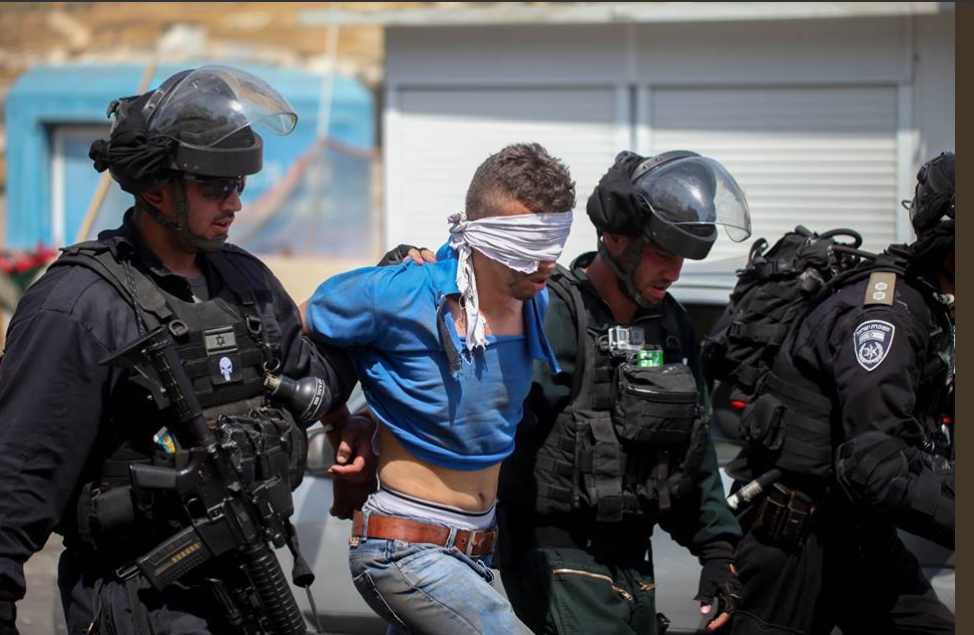 اعتقال الفلسطينين
