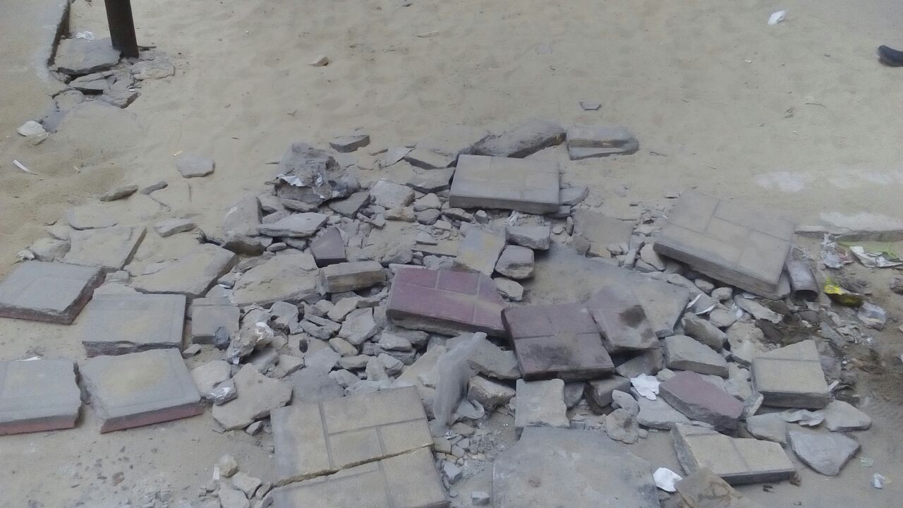 حفر وتكسير بشوارع القاهرة  (6)