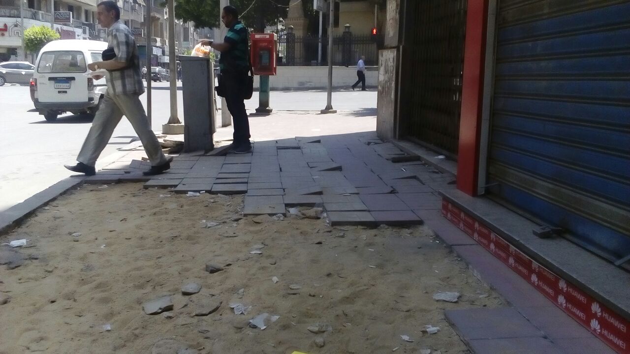 حفر وتكسير بشوارع القاهرة  (8)