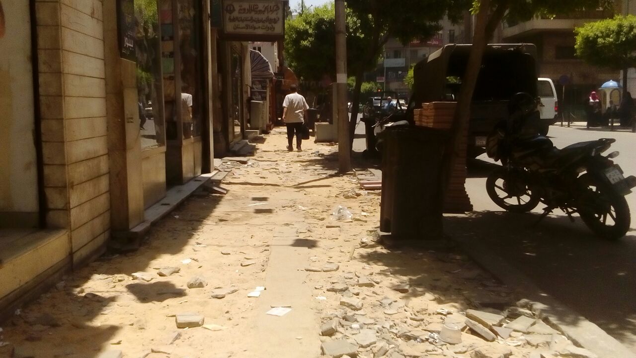 حفر وتكسير بشوارع القاهرة  (13)