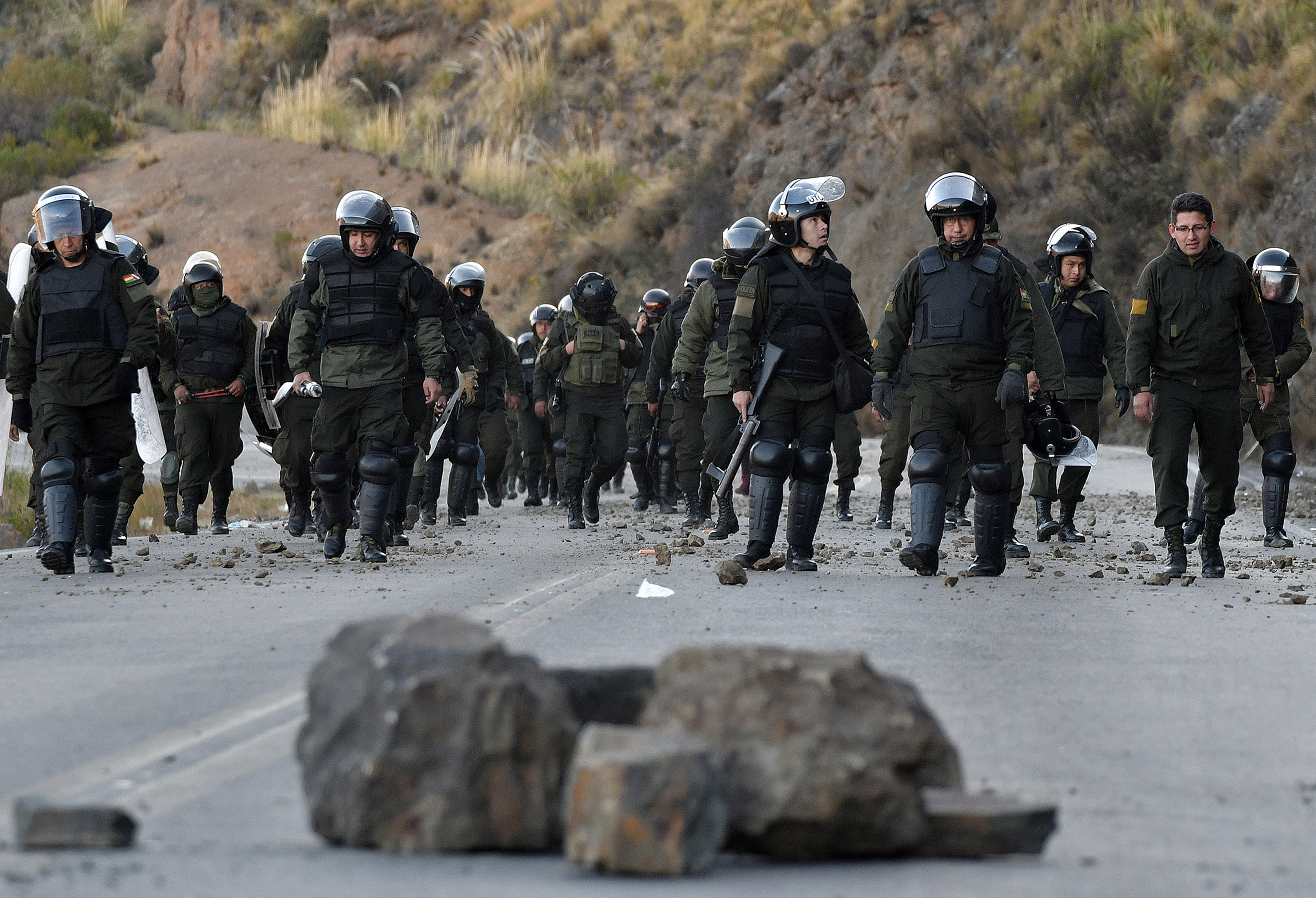 الشرطة فى بوليفيا