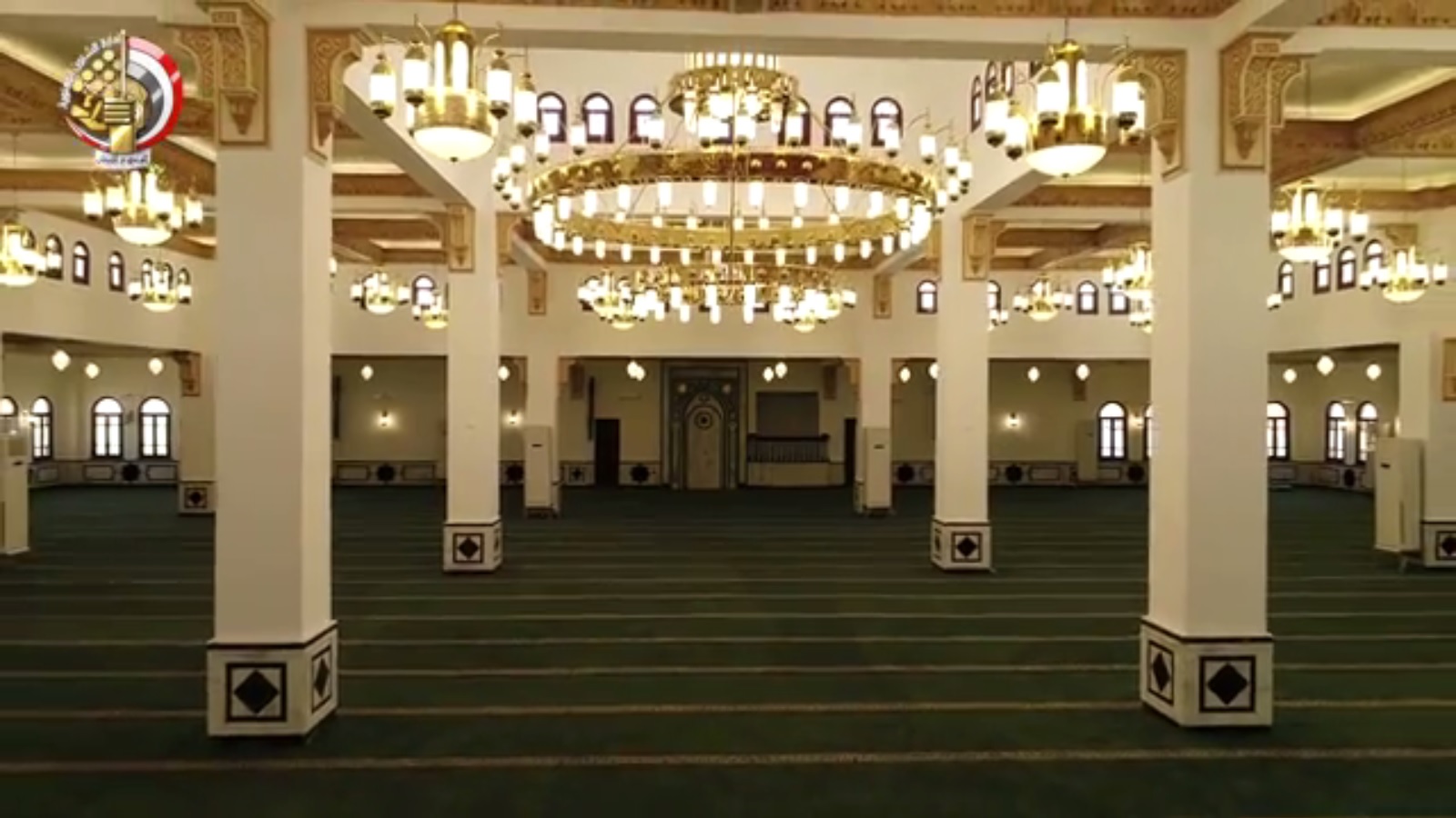 مسجد اللواء الشهيد محمد لطفى يوسف من الداخل