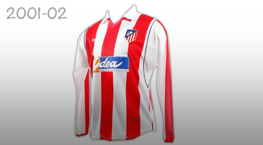 قميص أتلتيكو مدريد 2001-2002